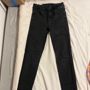 American Eagle Outfitters Black Hi-Rise Jeggings